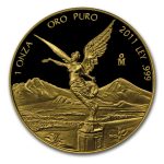 2011 Mexico 1 oz Proof Gold Libertad