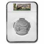 2011-P 5 oz Silver ATB Chickasaw SP-70 NGC (Early Release)