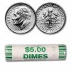 2011-P Roosevelt Dime 50-Coin Roll BU