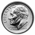 2011-P Roosevelt Dime BU