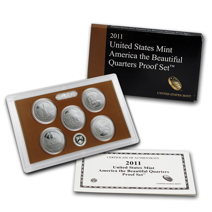 2011-S America the Beautiful Quarters Proof Set