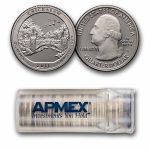 2011-S ATB Quarter Chickasaw Nat'l Historical Proof 40-Coin Roll