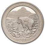 2011-S ATB Quarter Glacier National Historical Proof