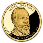 2011-S James Garfield Presidential Dollar Proof