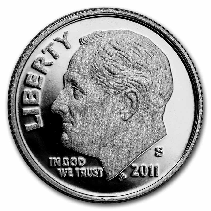 2011-S Roosevelt Dime Gem Proof