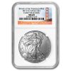 2011 (S) Silver Eagle MS-69 NGC (ER, Golden Gate Bridge Label)