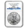 2011 Silver Eagle MS-69 NGC (25th Anniversary, ER, Blue Label)