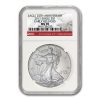 2011 Silver Eagle MS-70 NGC (ER, 25th Anniv Red Label)