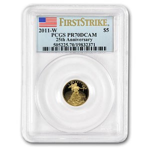 2011-W 1/10 oz Proof American Gold Eagle PR-70 PCGS (FS)
