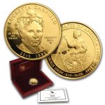 2011-W 1/2 oz Proof Gold Lucretia Garfield (w/Box & COA)