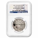 2011-W 1 oz Proof American Platinum Eagle PF-70 NGC (ER)