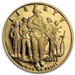 2011-W Gold $5 Commem Army Proof (w/Box & COA)