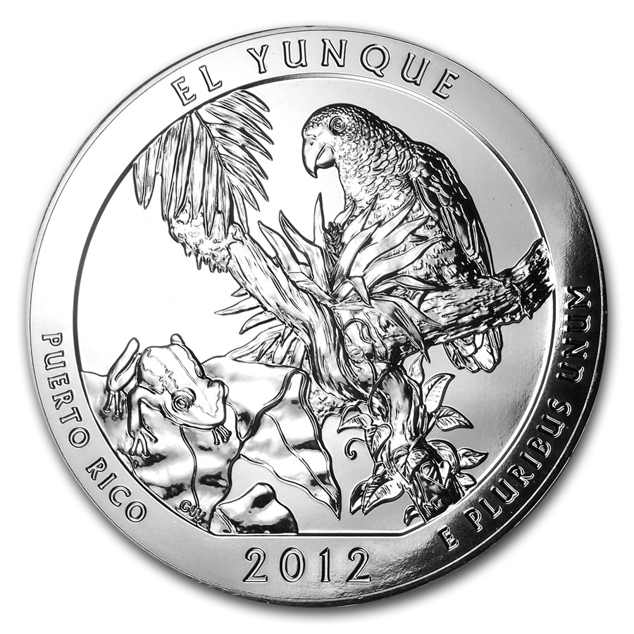 2012 5 oz Silver ATB El Yunque National Park, Puerto Rico