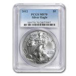 2012 American Silver Eagle MS-70 PCGS