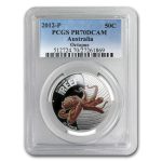 2012 Australia 1/2 oz Silver Colorized Octopus PR-70 PCGS