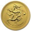 2012 Australia 1/4 oz Gold Lunar Dragon BU (Series II)