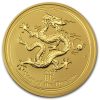 2012 Australia 2 oz Gold Lunar Dragon BU (Series II)