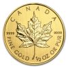 2012 Canada 1/2 oz Gold Maple Leaf BU