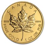2012 Canada 1 oz Gold Maple Leaf BU