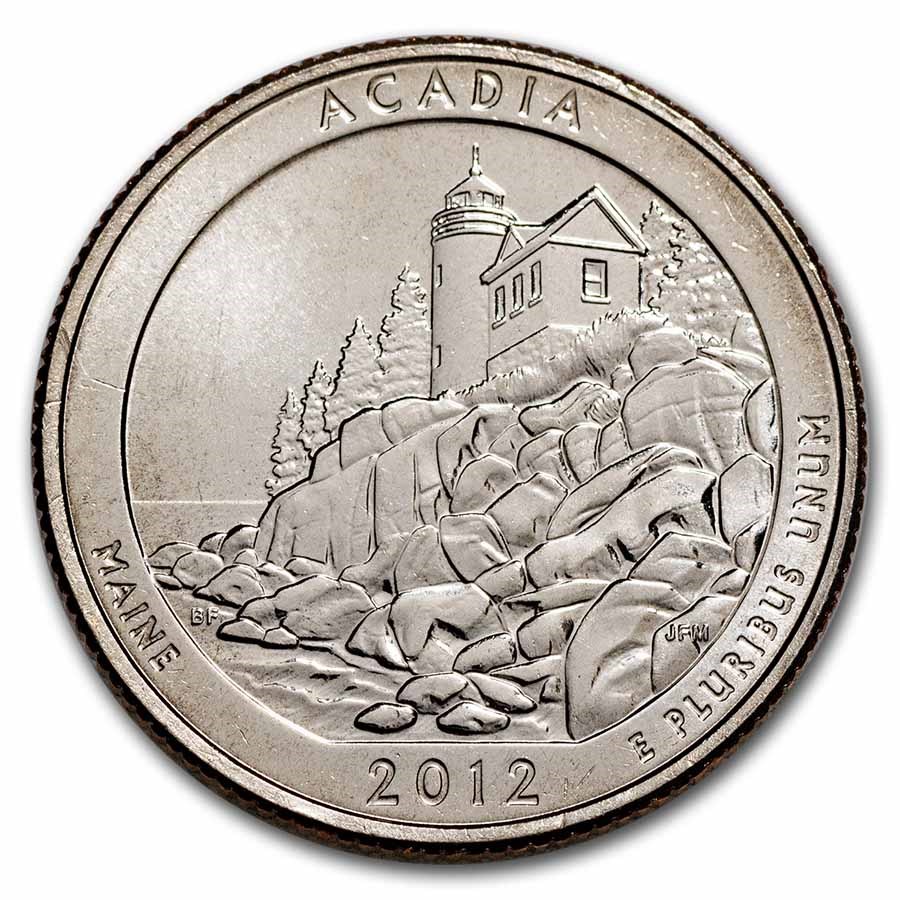 2012-D ATB Quarter Acadia National Park BU
