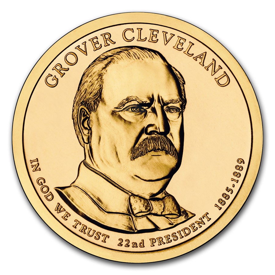 2012-D Grover Cleveland Presidential Dollar BU (1st Term)