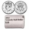2012-D Kennedy Half Dollar 20-Coin Mint Roll BU (Mint Wrapped)