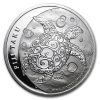 2012 Fiji 1/2 oz Silver $1 Taku BU