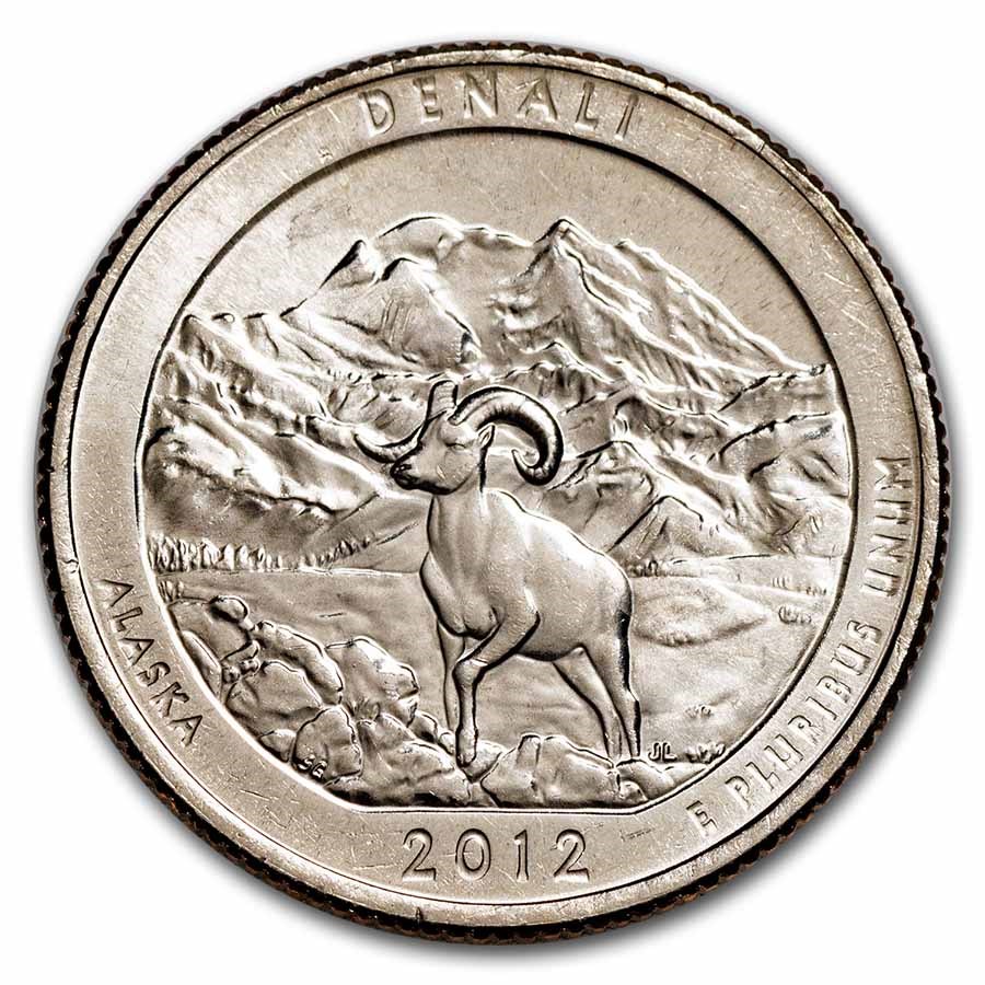 2012-P ATB Quarter Denali National Park & Reserve BU