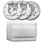 2012 P & D Kennedy Half Dollar 20-Coin Roll BU