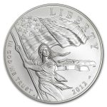 2012-P Star Spangled Banner $1 Silver Commem BU (w/Box & COA)
