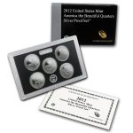 2012-S America the Beautiful Quarters Silver Proof Set
