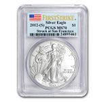 2012 (S) American Silver Eagle MS-70 PCGS (FirstStrike®)