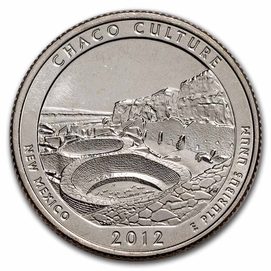 2012-S ATB Quarter Chaco Culture National Historical Park Proof
