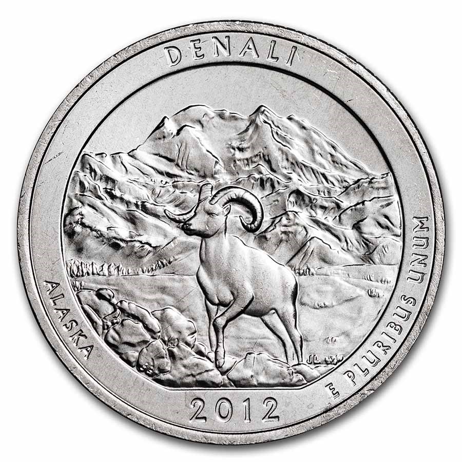 2012-S ATB Quarter Denali National Park Gem Proof