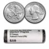 2012-S ATB Quarter El Yunque National Forest 40-Coin Proof Roll