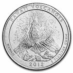 2012-S ATB Quarter Hawai'i Volcanoes National Park Proof