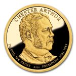 2012-S Chester Arthur Presidential Dollar Proof