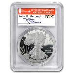 2012-S Proof American Silver Eagle PR-70 PCGS (FS, John Mercanti)