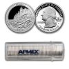 2012-S Quarter ATB Acadia 40-Coin Proof Roll (Silver)