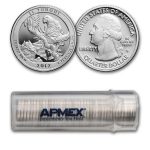 2012-S Quarter ATB El Yunque 40-Coin Proof Roll (Silver)