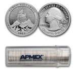 2012-S Quarter Hawai'i Volcano 40-Coin Proof Roll (Silver)