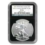 2012-S Reverse Proof American Silver Eagle PF-70 (Black Insert)