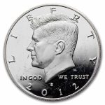 2012-S Silver Kennedy Half Dollar Gem Proof (Impaired)