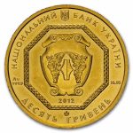 2012 Ukraine 1/2 oz Gold Archangel Michael BU