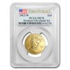 2012-W 1/2 oz Gold Frances Cleveland 1st Term MS-70 PCGS (FS)