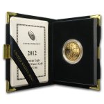 2012-W 1/2 oz Proof American Gold Eagle (w/Box & COA)