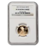 2012-W 1/4 oz Proof American Gold Eagle PF-70 UCAM NGC
