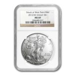 2012 (W) American Silver Eagle MS-69 NGC