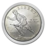 2012-W Infantry Soldier $1 Silver Commem BU (Capsule only)