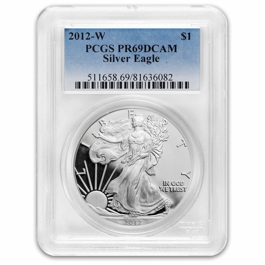 2012-W Proof American Silver Eagle PR-69 PCGS